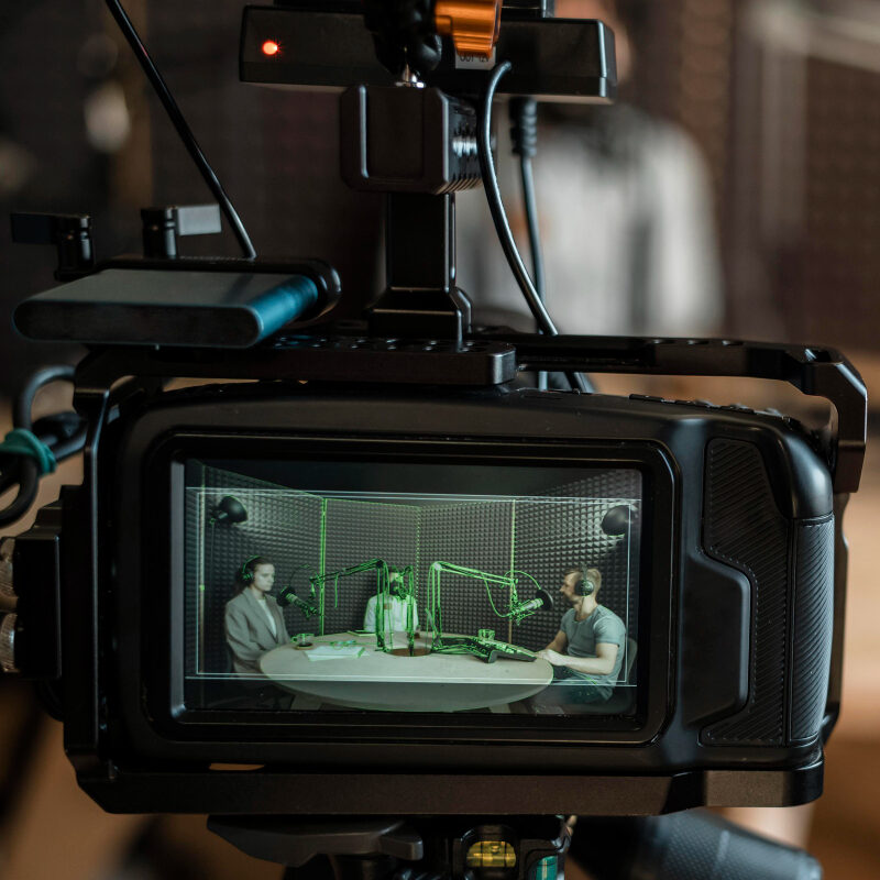 podcast shoot